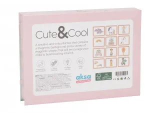 Cute&Cool drvena igračka magnetna kutija jednorog 