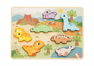 Cute&Cool drvena igračka umetaljka dinosaurus