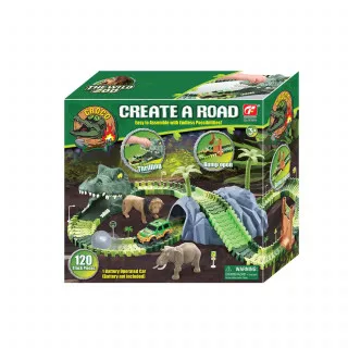 Cute&Cool uradi sam dino staza sa autom, 120kom 