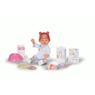 Baby Born lutka Emma teddy style 43cm