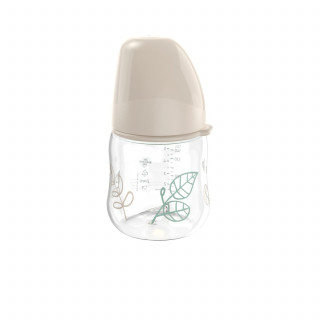 Nip Green PP flašica bež 120ml 0m+, S protok