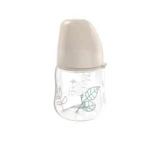 Nip Green PP flašica bež 120ml 0m+, S protok 