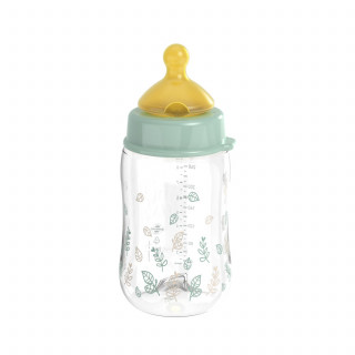 Nip Green PP flašica zelena 240ml 0m+,M protok