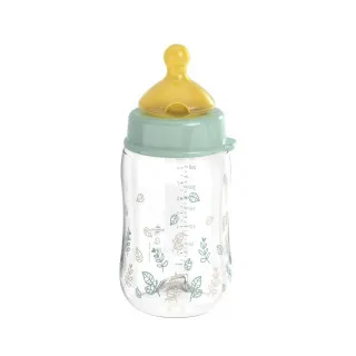 Nip Green PP flašica zelena 240ml 0m+,M protok 