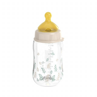 Nip Green PP flašica bež 240ml 0m+, M protok