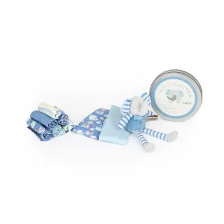 Jungle bebi set prvi otisak, plava 