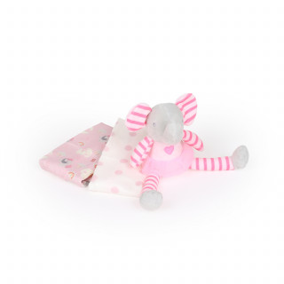 Jungle bebi set prvi otisak, roze