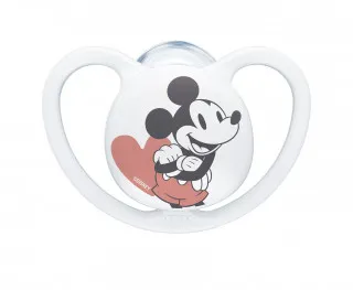 Nuk laža silikon Mickey, 0-6m 