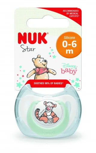 Nuk laža silikon Winnie The pooh box vel.1 