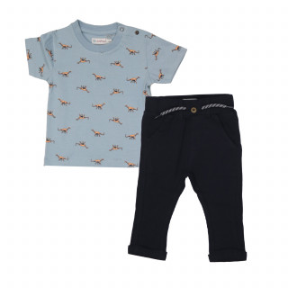 Lillo&Pippo set 2/1 (majica kr, pantalone), dečaci