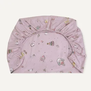 Lillo&Pippo čaršav lastiš Žirafe roze, 120x60 