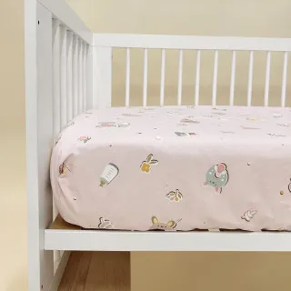 Lillo&Pippo čaršav lastiš Žirafe roze, 140x70 
