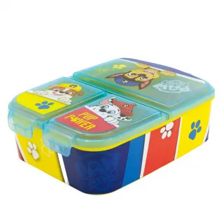 Stor kutija za obrok više pregrada Paw Patrol 