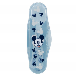 Stor plastična kašičica sa kutijom 2/1Mickey Mouse