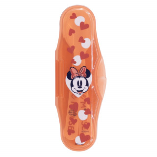 Stor plastična kašičica sa kutijom 2/1Minnie Mouse