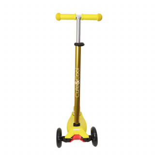 Cute&Cool trotinet Prime Lights yellow