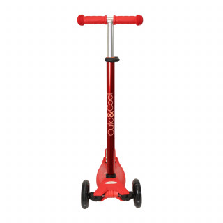 Cute&Cool trotinet Prime Lights red