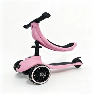 Cute&cool Mini Deluxe Scooter 4 in 1, Pink 