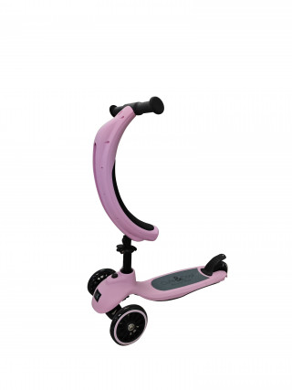 Cute&cool Mini Deluxe Scooter 4 in 1, Pink