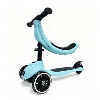 Cute&cool Mini Deluxe Scooter 4 in 1, Turquoise 
