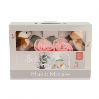 Cute&Cool muzička vrteška lane i sovica roze