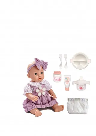 Cute&Cool lutka beba sa priborom za negu, 40cm 