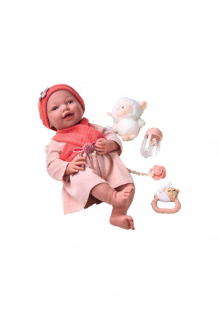 Cute&Cool lutka beba sa igračkom narandžasta, 40cm