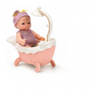 Cute&Cool lutka beba u kadi roze, 15cm 