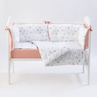 Stefan punjena posteljina Grančica, 60x120cm 