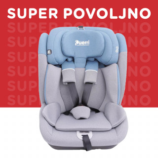 Puerri auto sedište MaxSafe (76-150cm), blue/grey