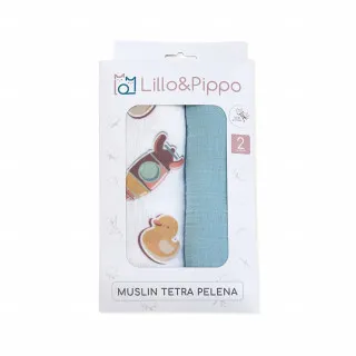 Lillo&Pippo muslin pelena 2/1 
