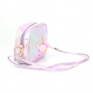 Cute&Cool torbica jednorog, metalik ljubičasta 