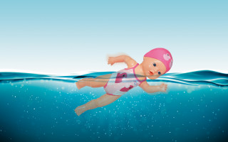 Baby Born lutka plivačica 30cm 