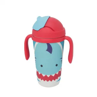 Baby Chef flašica sa slamčicom ajkula 350ml 