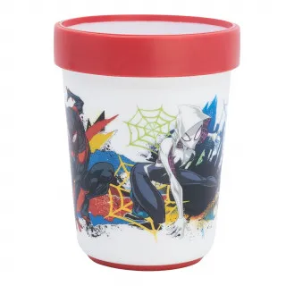 Stor neklizajuća čaša 260ml, Spiderman 