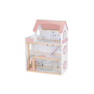 Cute&Cool drvena igračka kućica za lutke velika 