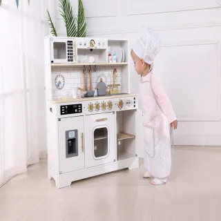 Cute&Cool drvena igračka bela kuhinja XL 