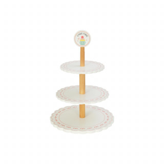 Cute&Cool drvena igračka stalak za kolače 