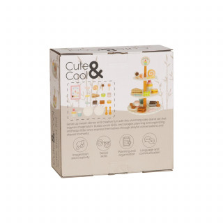 Cute&Cool drvena igračka stalak za kolače 