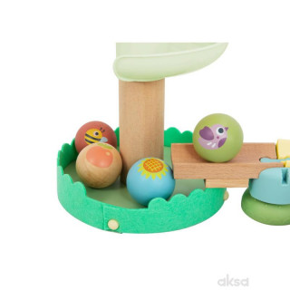 Cute&Cool drvena igračka tobogan sa više funkcija 