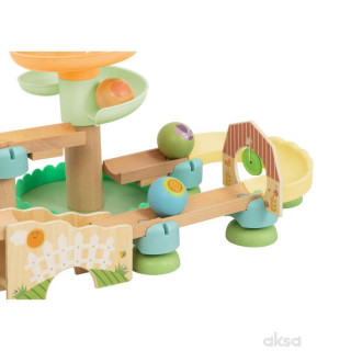 Cute&Cool drvena igračka tobogan sa više funkcija 