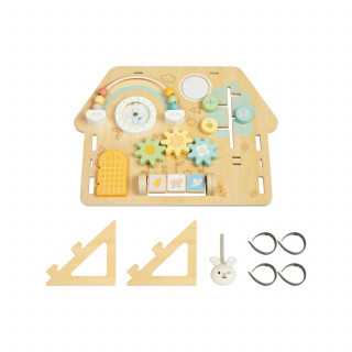 Cute&Cool drvena igračka tabla sa više funkcija 