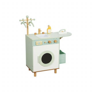 Cute&Cool drvena igračka veš mašina sa dodacima 