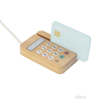 Cute&Cool drvena igračka kasa sa dodacima 