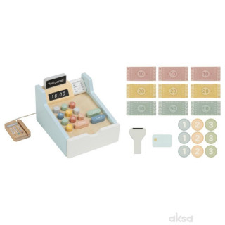 Cute&Cool drvena igračka kasa sa dodacima 