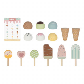 Cute&Cool drvena igračka stalak sa sladoledima 