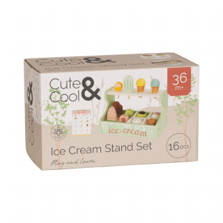 Cute&Cool drvena igračka stalak sa sladoledima 