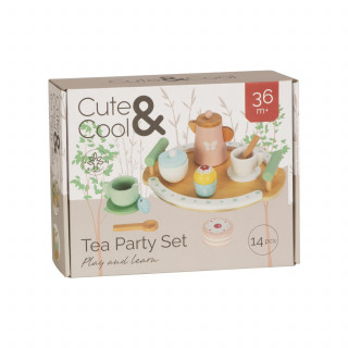 Cute&Cool drvena igračka čajanka 