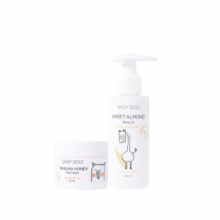 Baby Boo paket Manuka hon.+ Sweet alm.ulje za telo