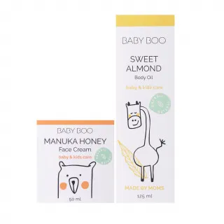 Baby Boo paket Manuka hon.+ Sweet alm.ulje za telo 
